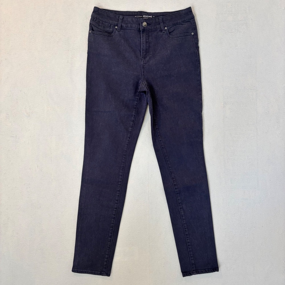 Chico's The Platinum Y2K Jegging Dark Indigo Skinny Jeans Women's Size 0 Regular